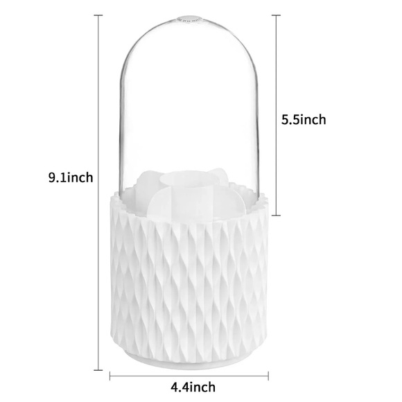 360° Rotating Makeup Organizer - Picture 4 of 7